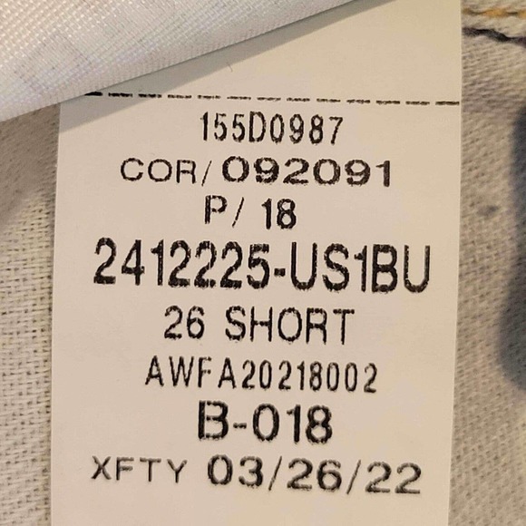 Abercrombie & Fitch The 90s Straight Ultra High Rise Curve Love Jeans Size 26/2S - Picture 5 of 11